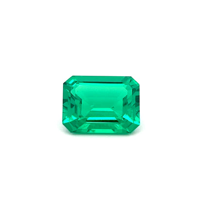 5.99 Ct Octagon Emerald – High Clarity Green Stone