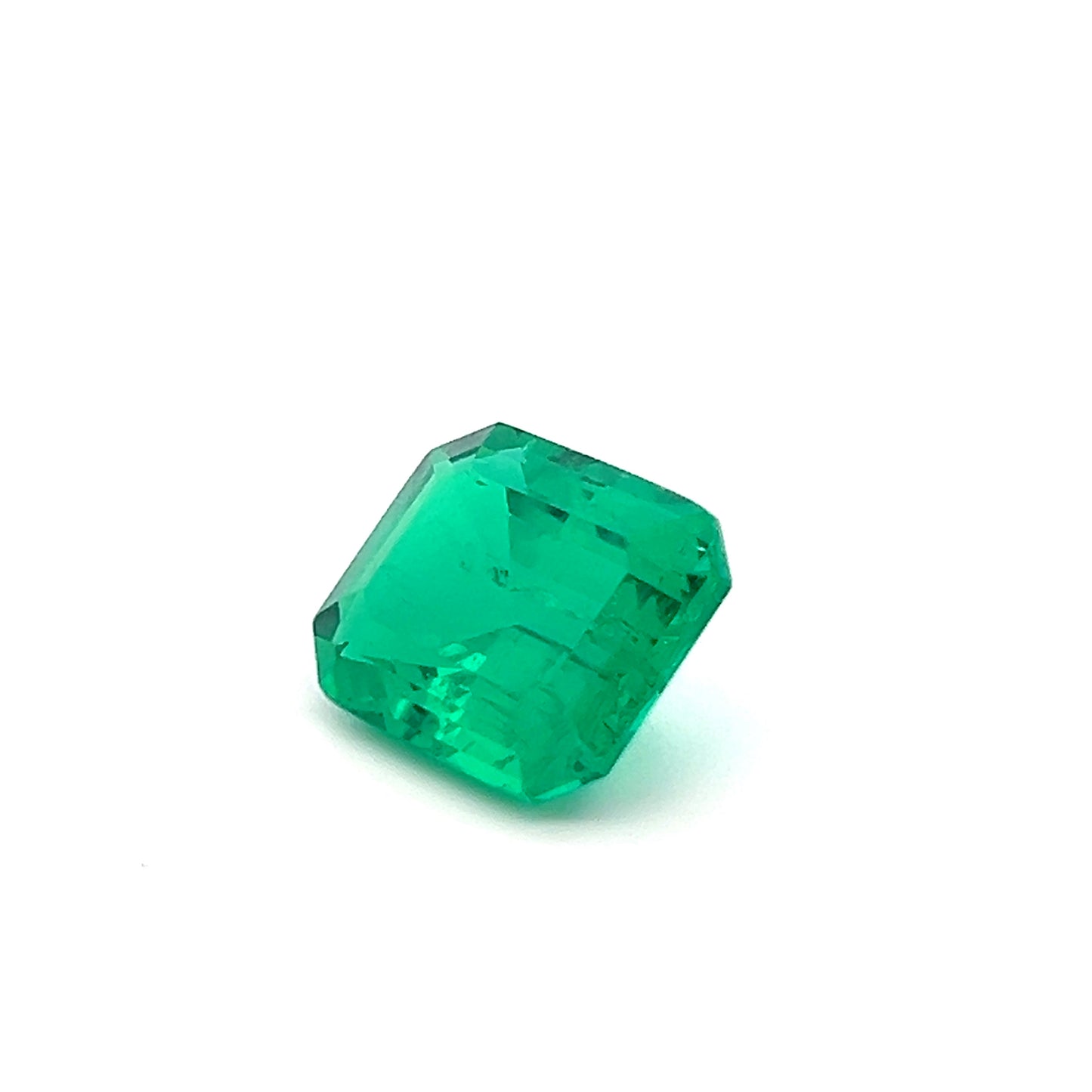 Octagon 6.66 Ct Emerald Panna