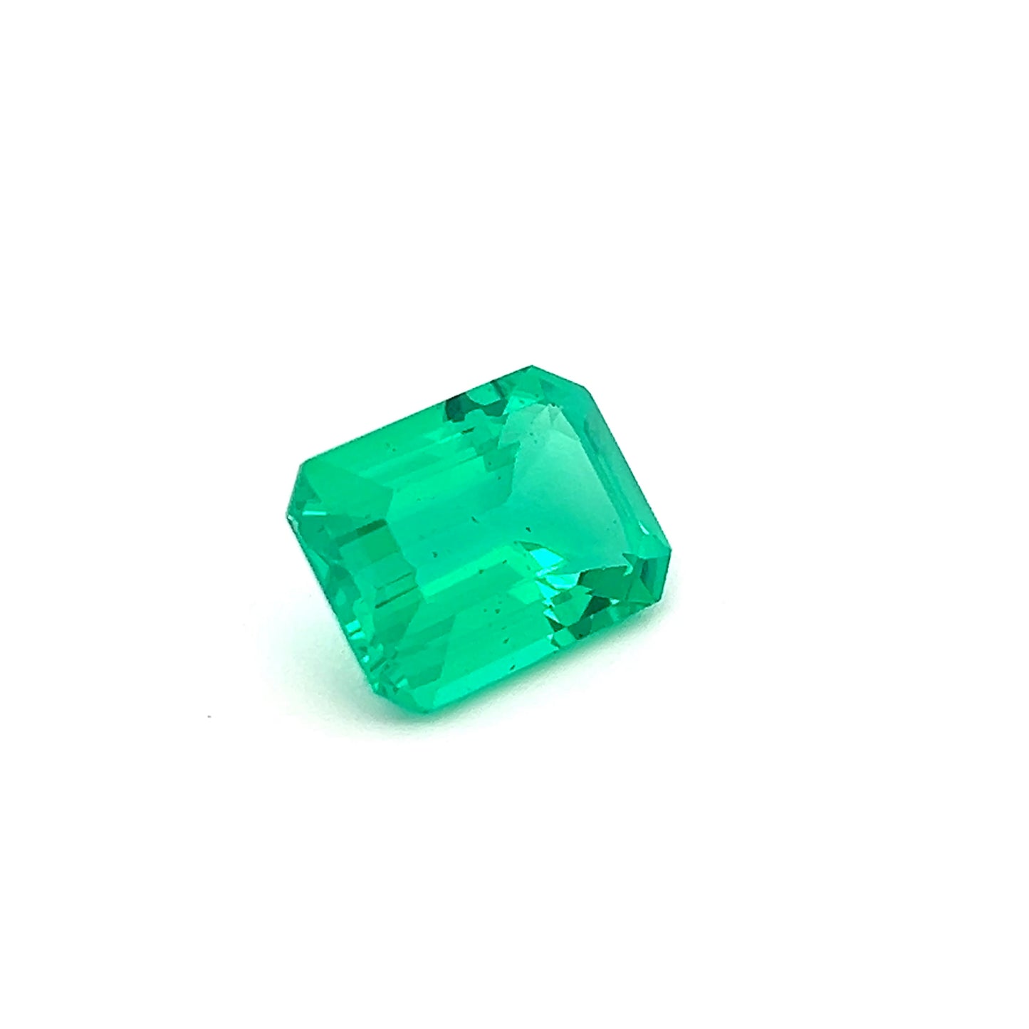 Green Emerald 6.69ct Octagon Shape