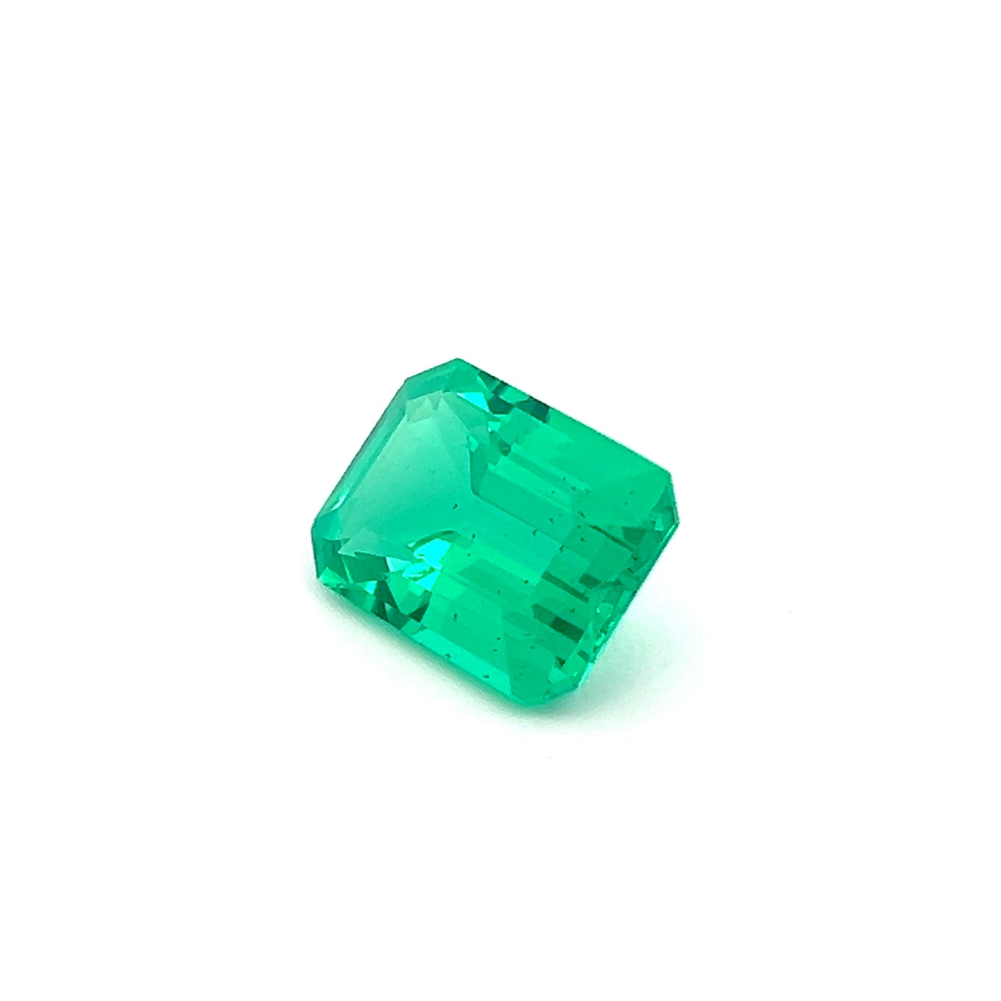 Green Emerald 6.69ct Octagon Shape