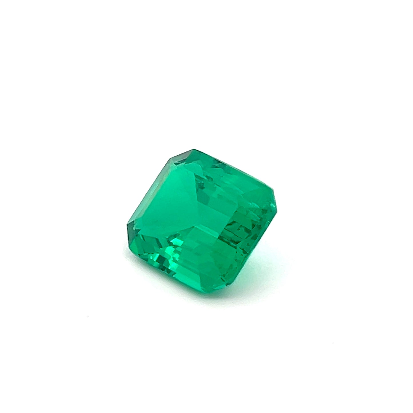 Octagon 6.77 Ct Emerald Panna