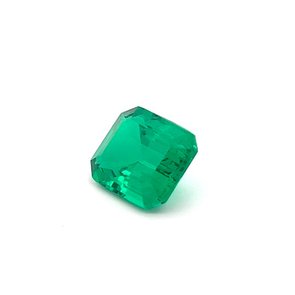 Octagon 6.77 Ct Emerald Panna