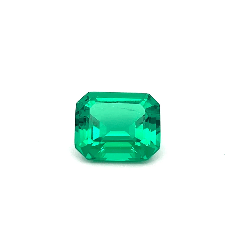 Octagon 6.77 Ct Emerald Panna