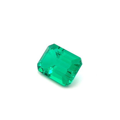 Lab Grown Emerald 6.89ct Octagon Shape
