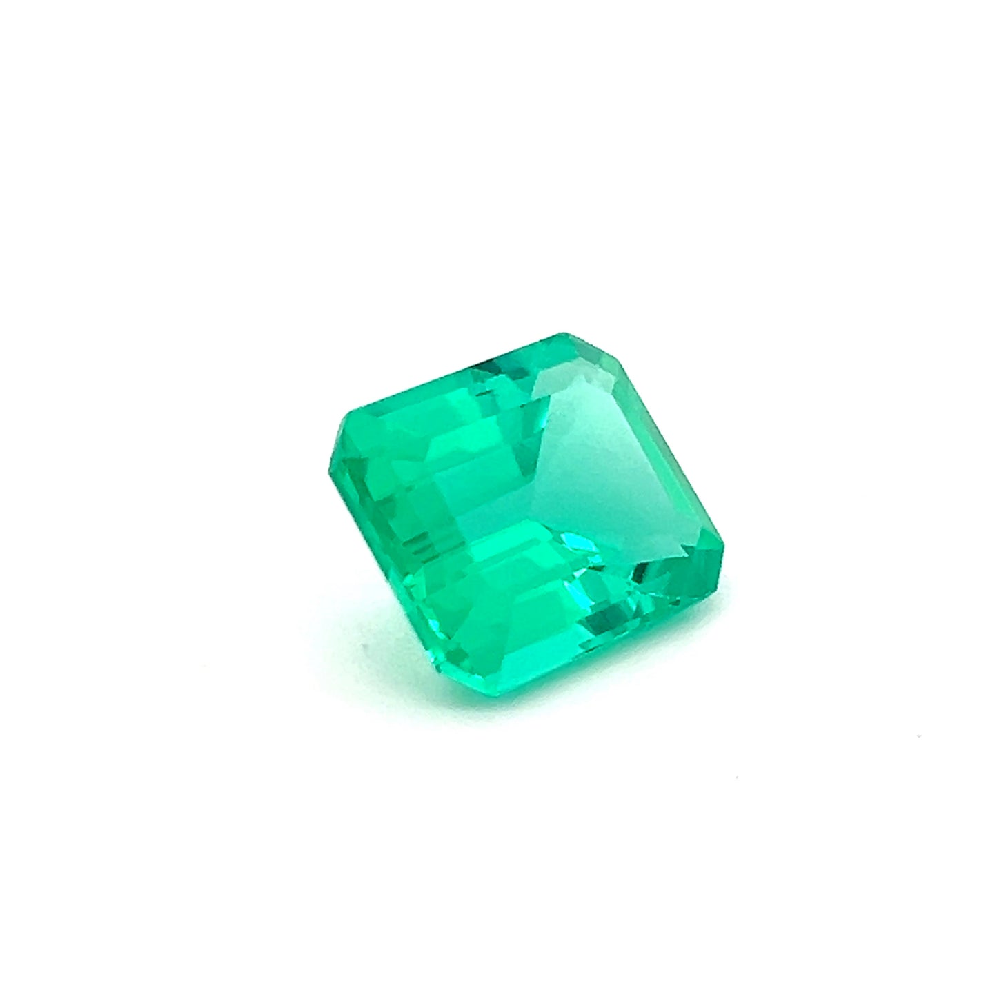 Octagon 6.95 Ct Emerald Panna