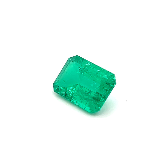 Octagon 7.03 Ct Lab-Grown Emerald