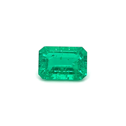 Octagon 7.03 Ct Lab-Grown Emerald