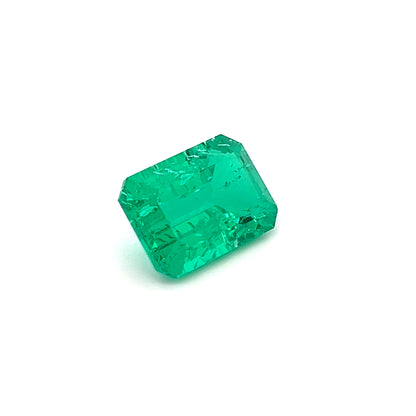 Octagon 7.03 Ct Lab-Grown Emerald