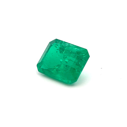 Octagon 7.10 Ct Lab Grown Emerald – Stunning Green Gem