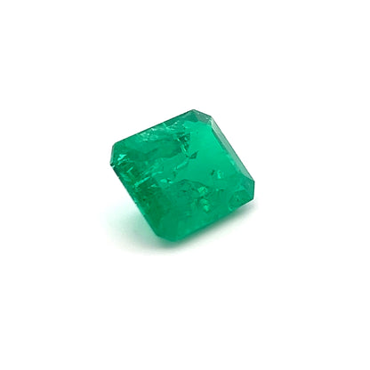 Octagon 7.10 Ct Lab Grown Emerald – Stunning Green Gem