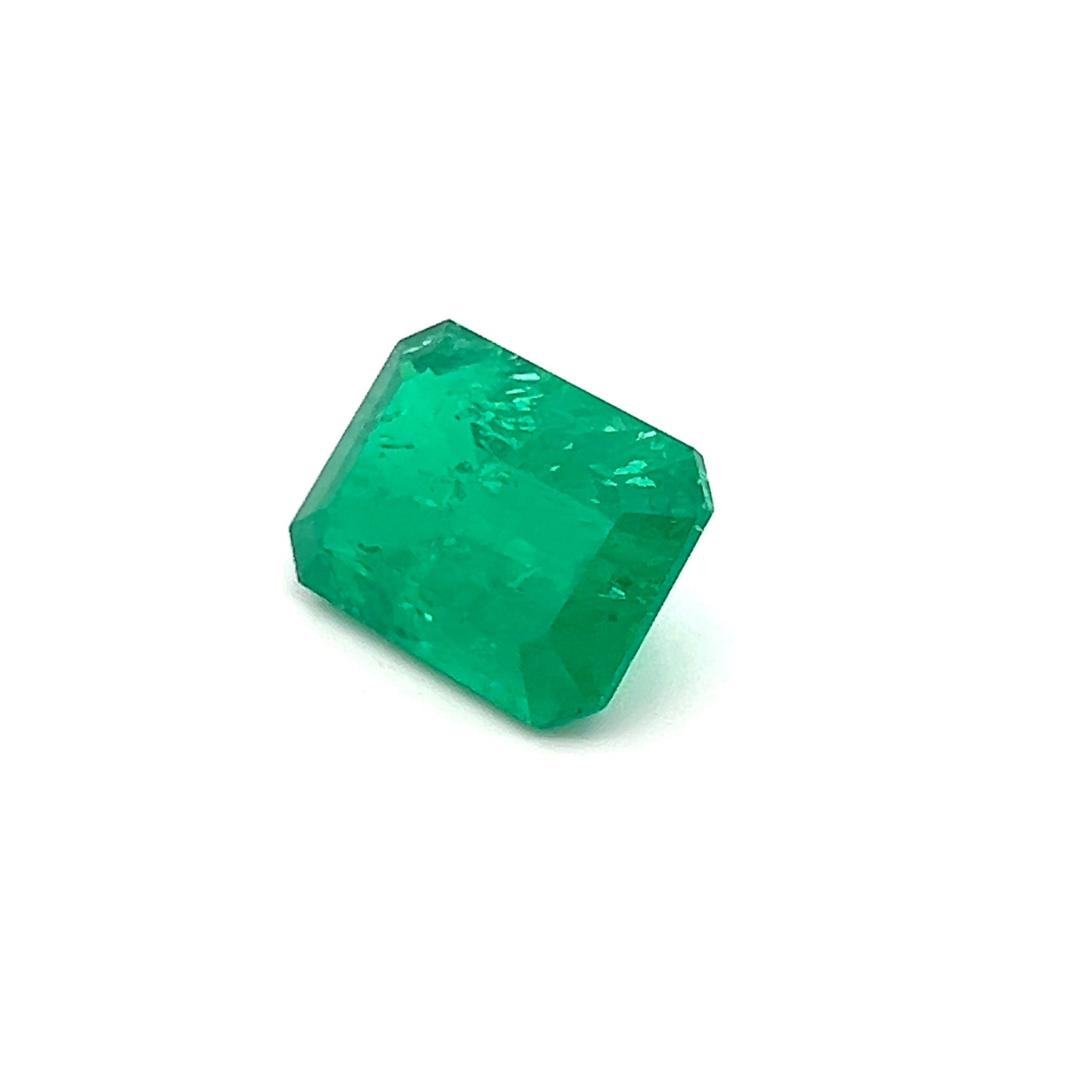 Octagon 7.37 Ct Lab-Grown Emerald