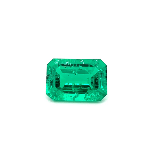 Octagon 8.59 Ct Lab-Grown Emerald – Royal Green Radiance
