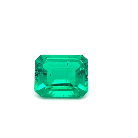 Octagon 7.55 Ct Lab Grown Emerald – Luxury Green Gemstone