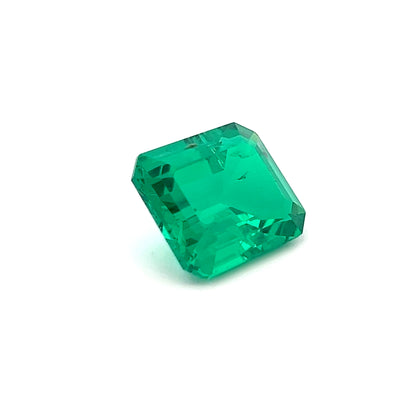 Octagon 7.77 Ct Lab Created Emerald – Exceptional Green Stone