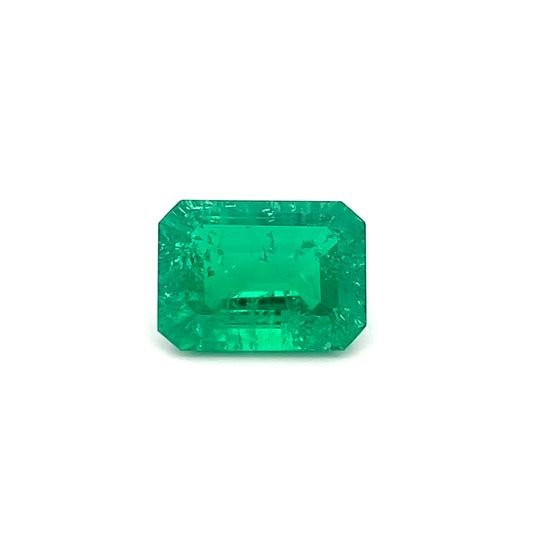 Octagon 7.78 Ct Lab-Grown Emerald