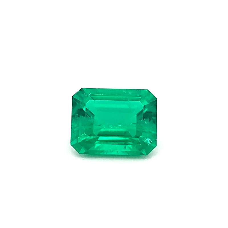 Lab-Grown Emerald Octagon 8.09 Ct