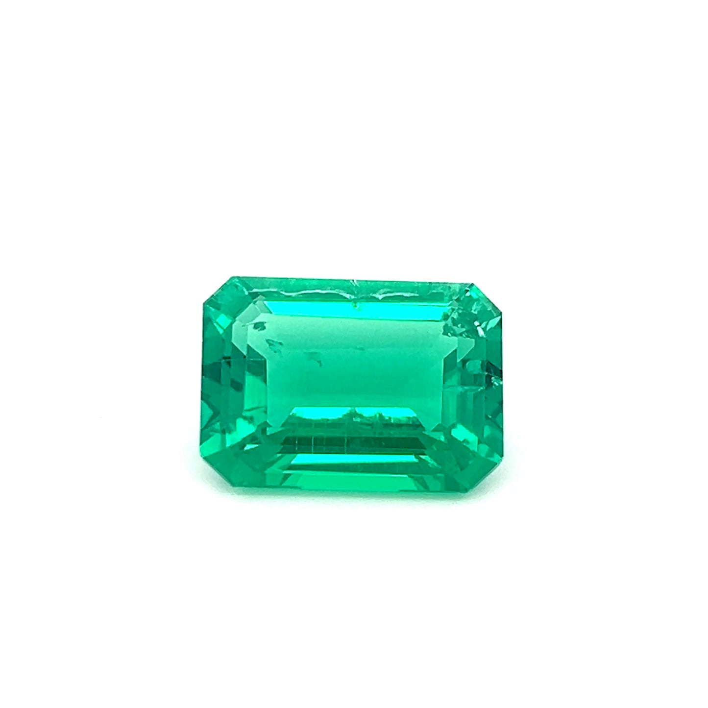 Lab Grown Emerald 8.59Ct Octagon