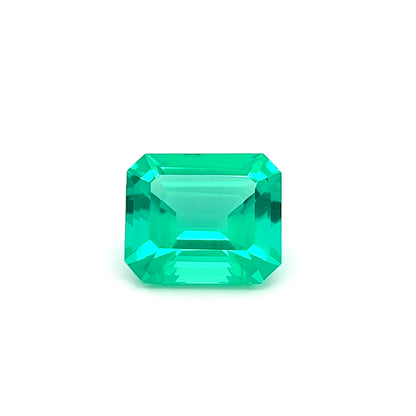 Octagon 8.59 Ct Lab-Grown Emerald – Royal Green Radiance