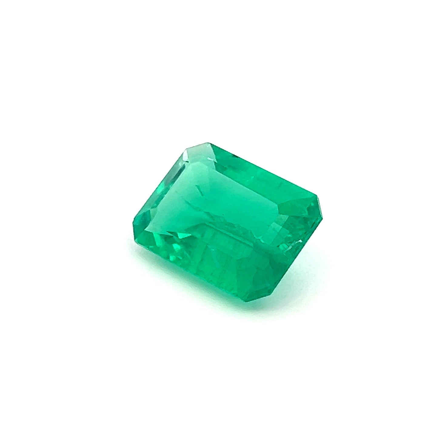 Lab Grown Emerald 8.60Ct Octagon