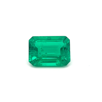Octagon 8.62Ct Lab-Grown Emerald