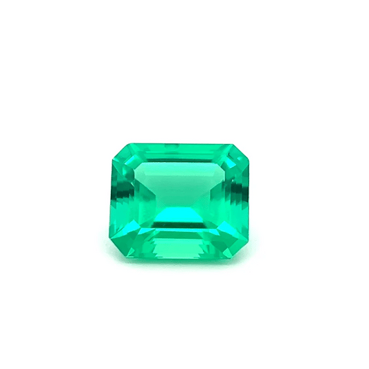 Octagon 9.02 Ct Lab-Grown Emerald