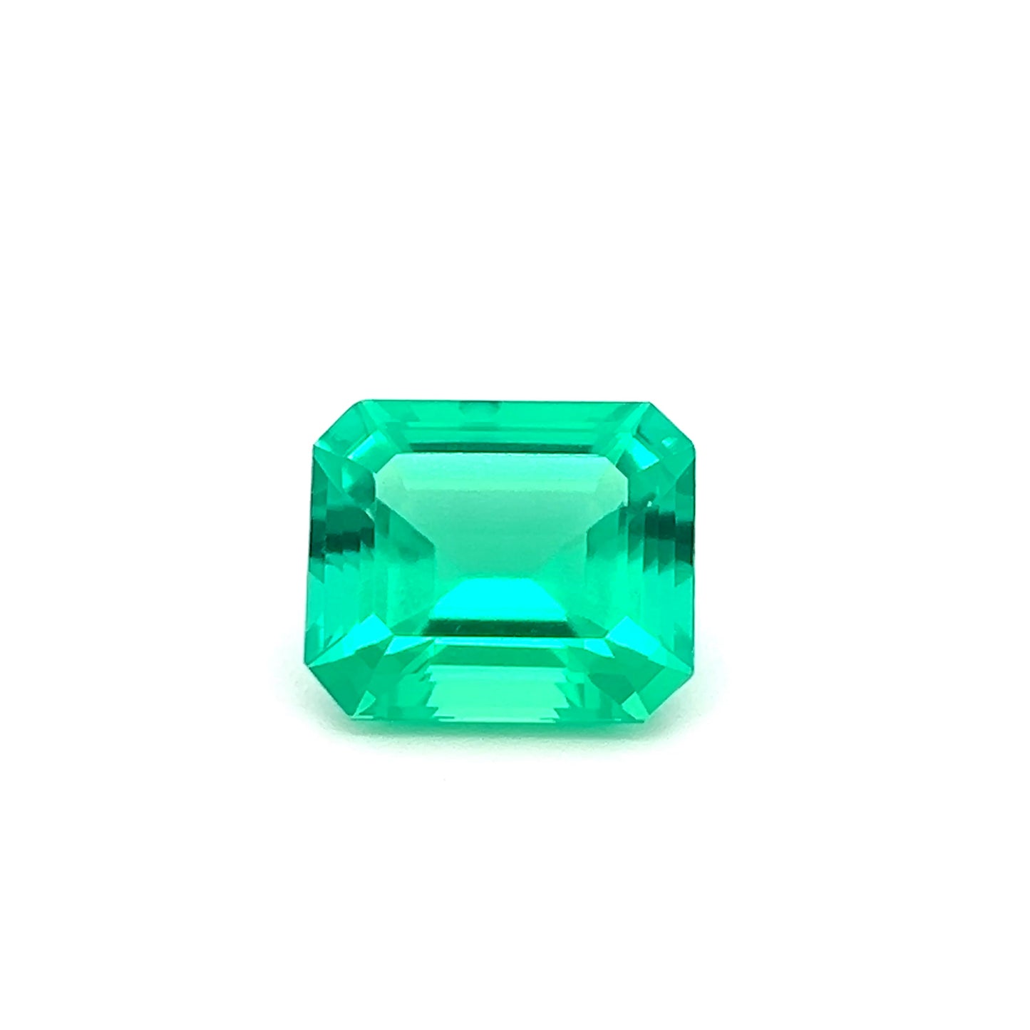 Octagon 9.02 Ct Lab-Grown Emerald