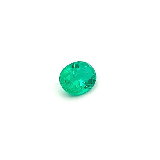 1.8 Carats Oval Colombian  Emerald 