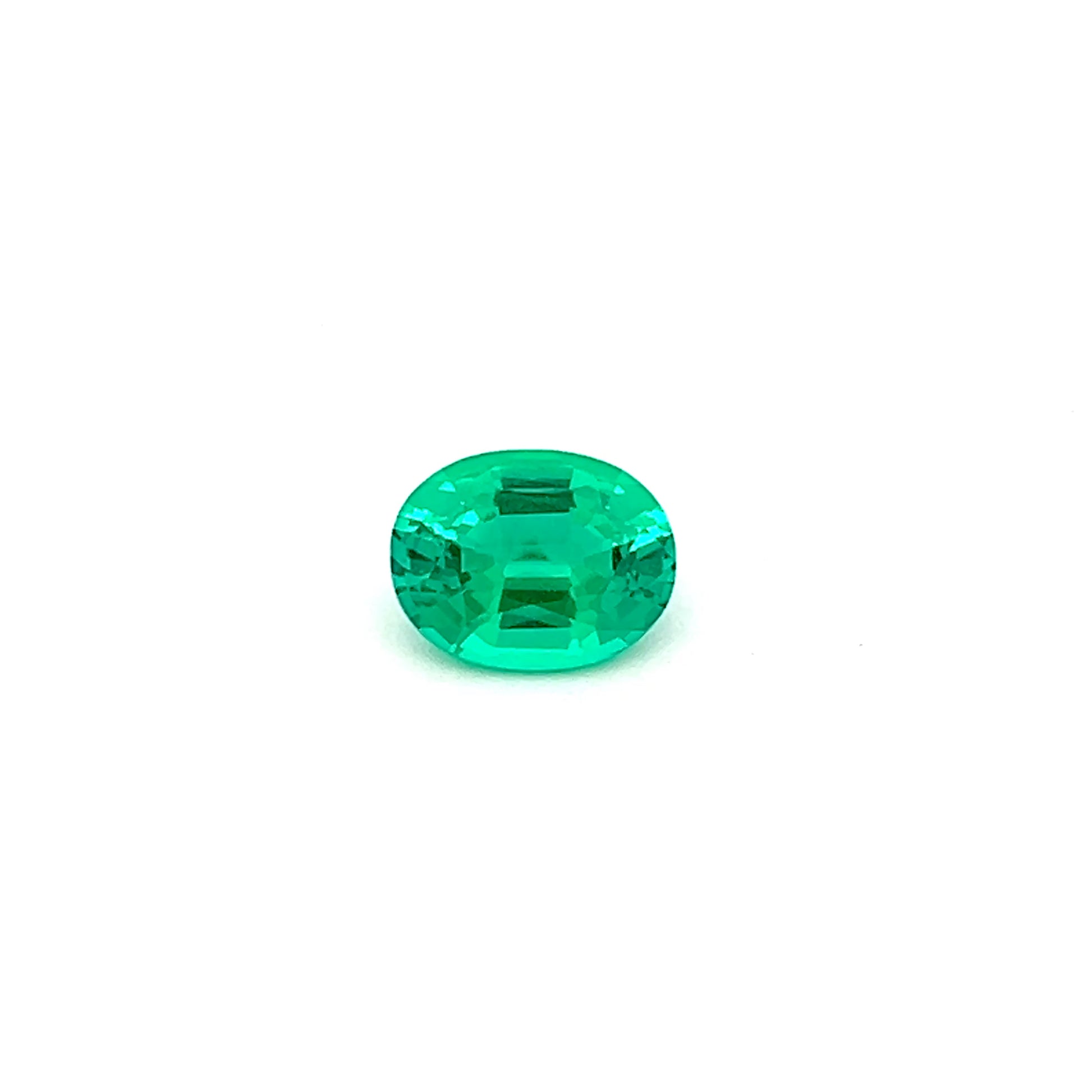 Colombian Green Emerald 1.82 Carats Oval