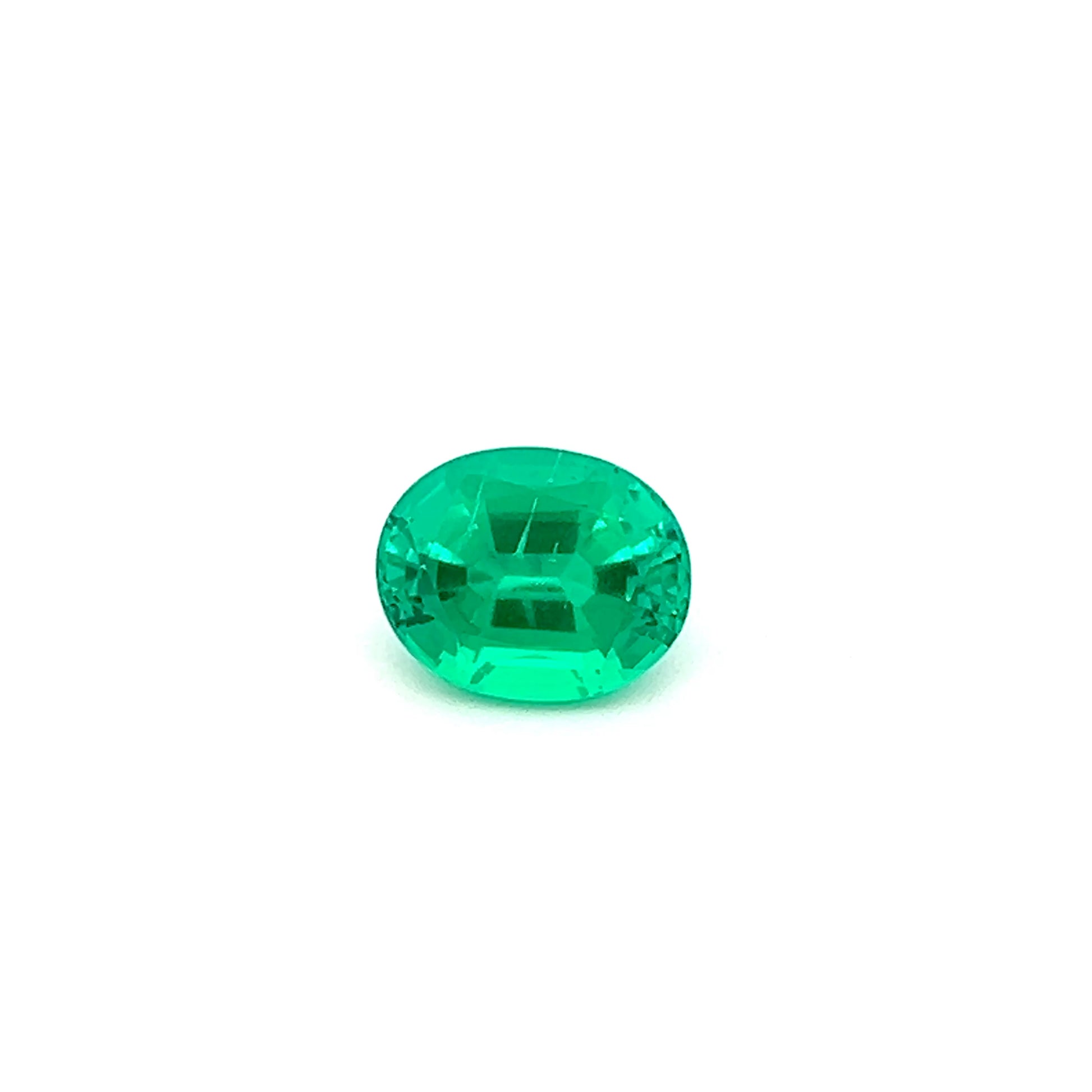 2.92ct Colombian Emerald Oval 