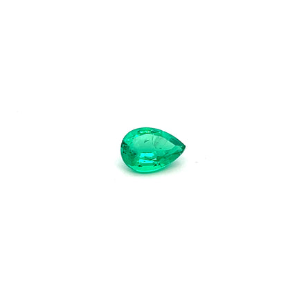 1.76 Ct Pear Lab Grown Colombian Emerald