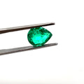 2.92 Carats Pear Lab Grown Colombian Emerald