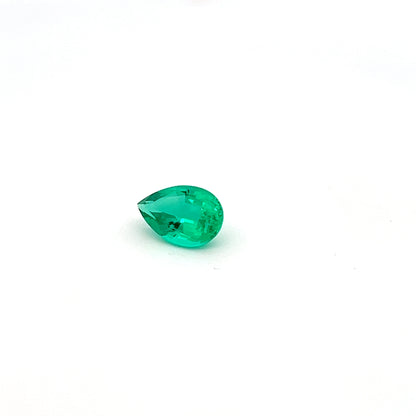 3.11 Carats Pear Lab Grown Colombian Emerald