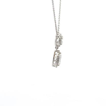 IGI Certified Eternal Love Lab-Grown Diamond Pendant with Pear & Round Cut