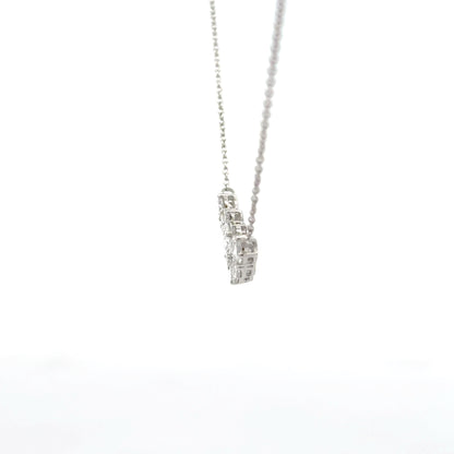 Celestial Cluster Diamond  Pendant In 14k Gold