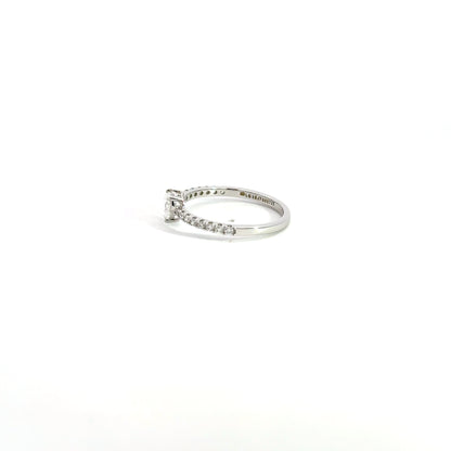 LGD Heart Band Ring In 14k Gold