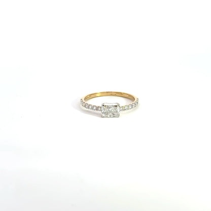 LGD Raddiant Band Ring In 14k Gold