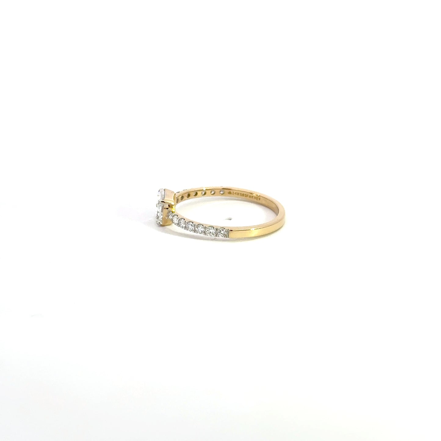 LGD Raddiant Band Ring In 14k Gold
