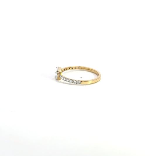 LGD Raddiant Band Ring In 14k Gold