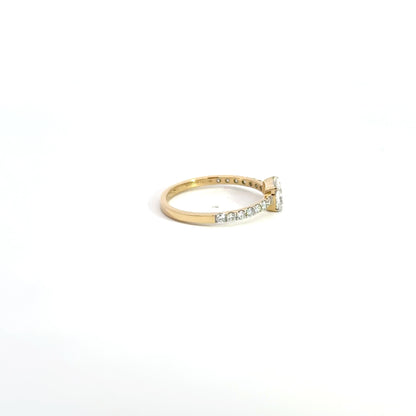LGD Raddiant Band Ring In 14k Gold