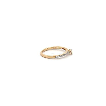 LGD Dual Band Ring In 14k Gold