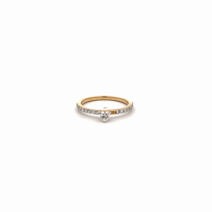 LGD Dual Band Ring In 14k Gold