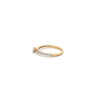 LGD Dual Band Ring In 14k Gold
