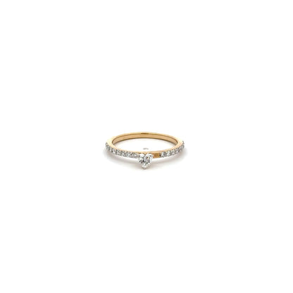 LGD Dual Band Ring In 14k Gold