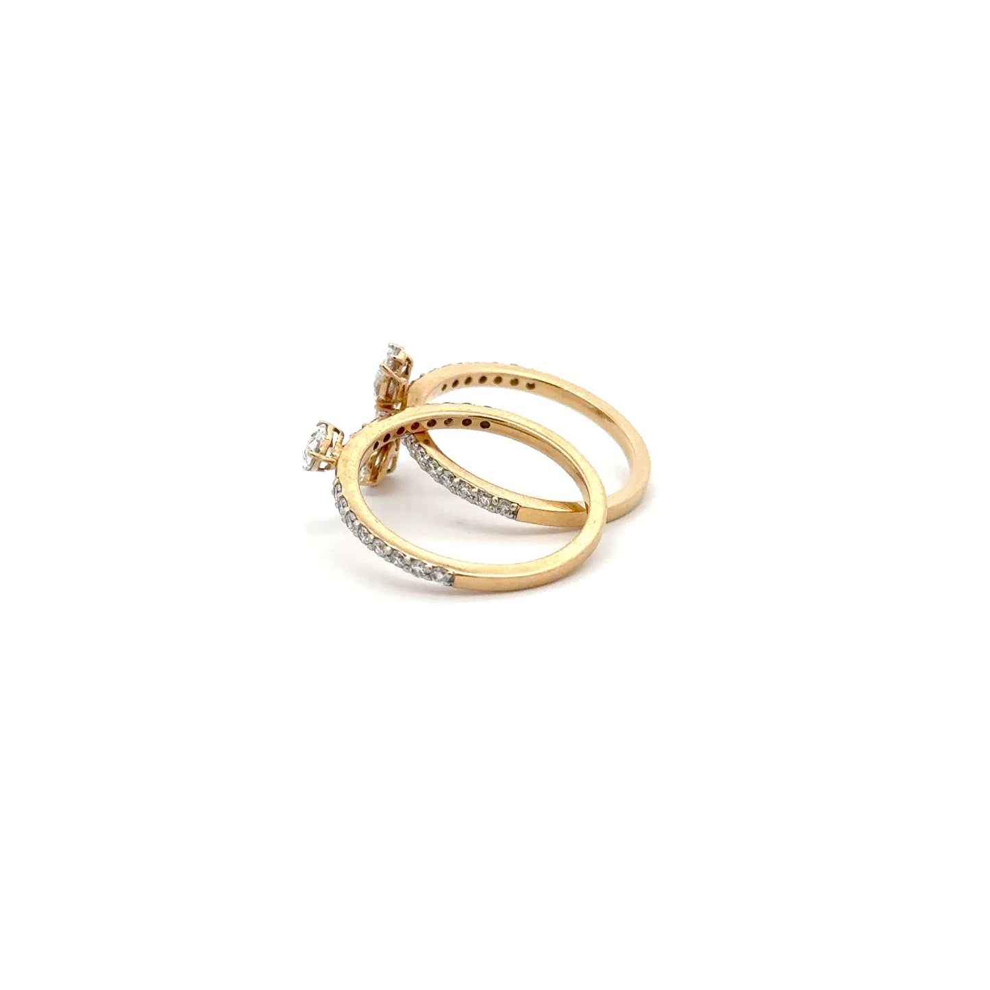LGD Dual Band Ring In 14k Gold