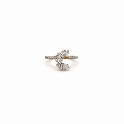 LGD Dual Band Ring In 14k Gold
