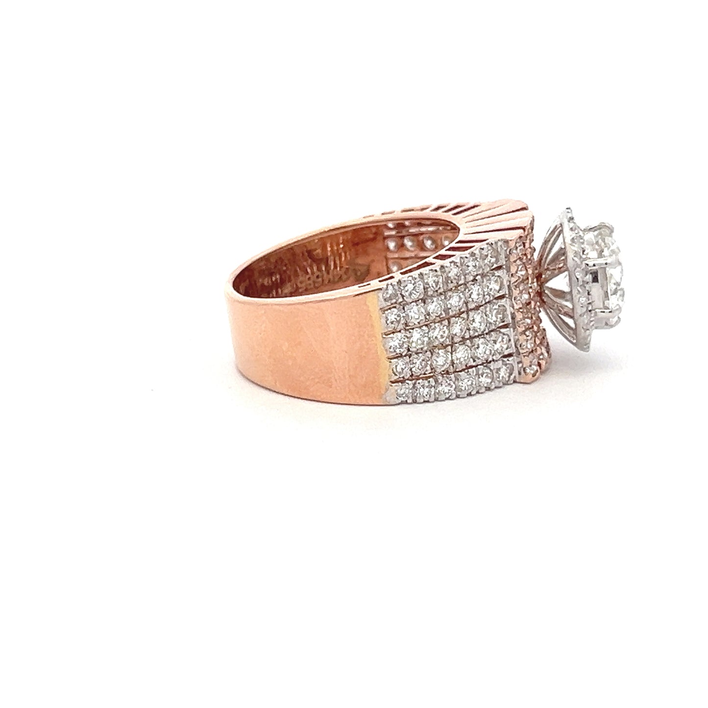 Lab Grown Round Brilliant Diamond Rings