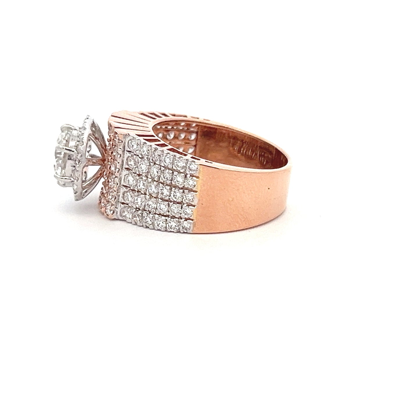 Lab Grown Round Brilliant Diamond Rings