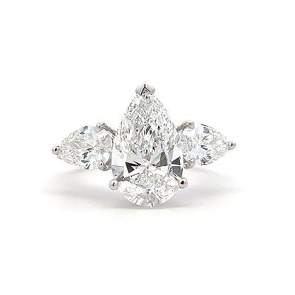 IGI Certified Lab Grown Diamond Engagement Ring In 14k Gold