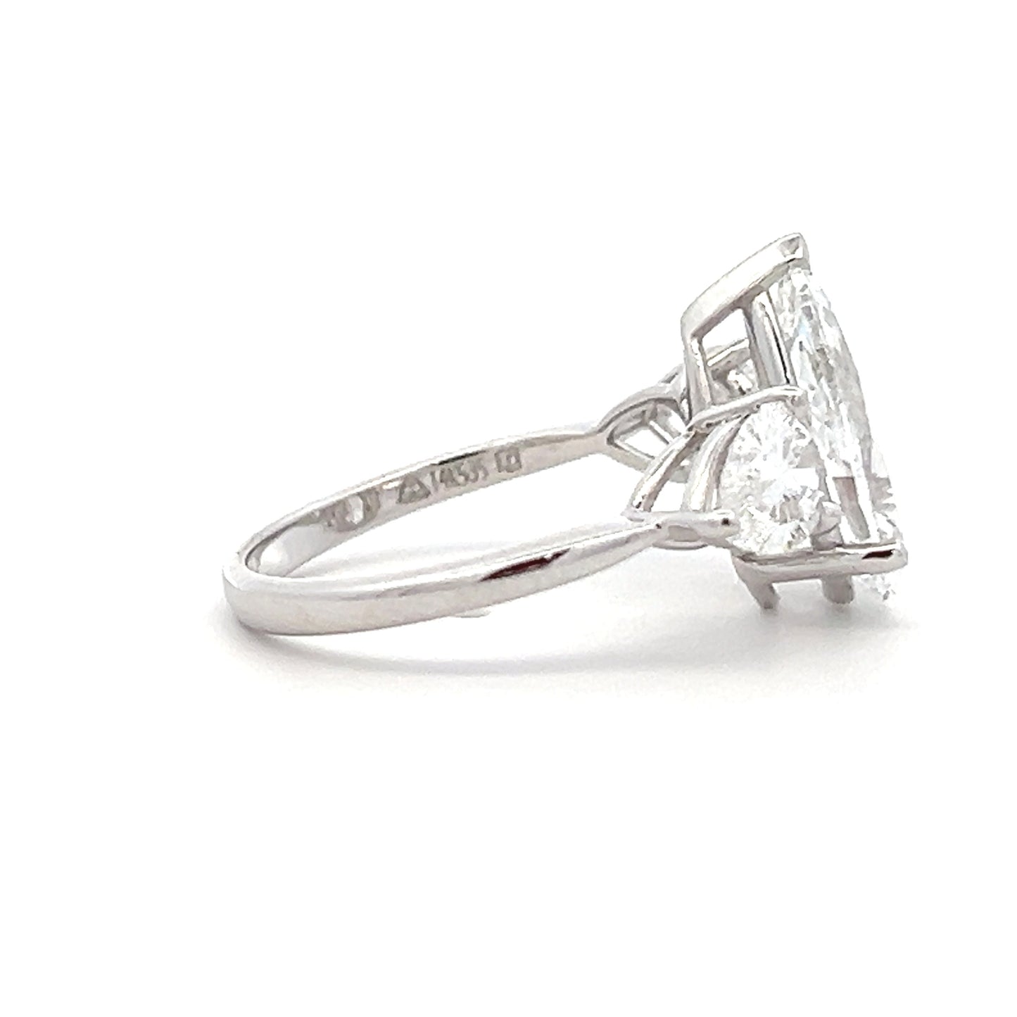 IGI Certified Lab Grown Diamond Engagement Ring In 14k Gold