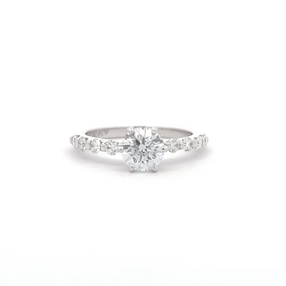 Lab Grown Diamond Round Brilliant Ring 